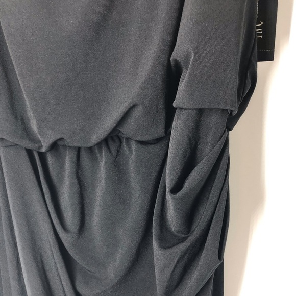 INC Asymmetric Scoop Neck Midi Wrap Front XL Dress - Picture 6 of 10